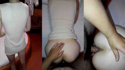 Lift up her Dress and Fuck POV DoggyStyle 海报