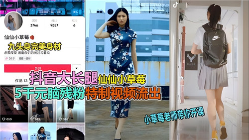 网传抖音大长腿仙仙小草莓特制视频流出 海报